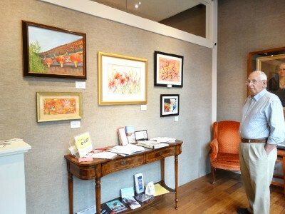 The entry foyer showcasing several of our members.